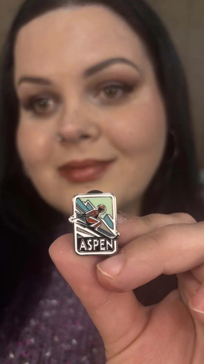 Vagabond Heart Aspen emaljepin Colorado hård emalje
