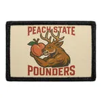 Pull Patch Peach State Pounders patch med velcro