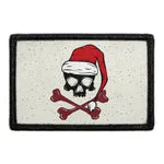 Pull Patch Christmas Skull patch 76x51 mm
