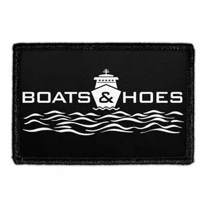 Pull Patch Boats And Hoes patch med velcro fræk