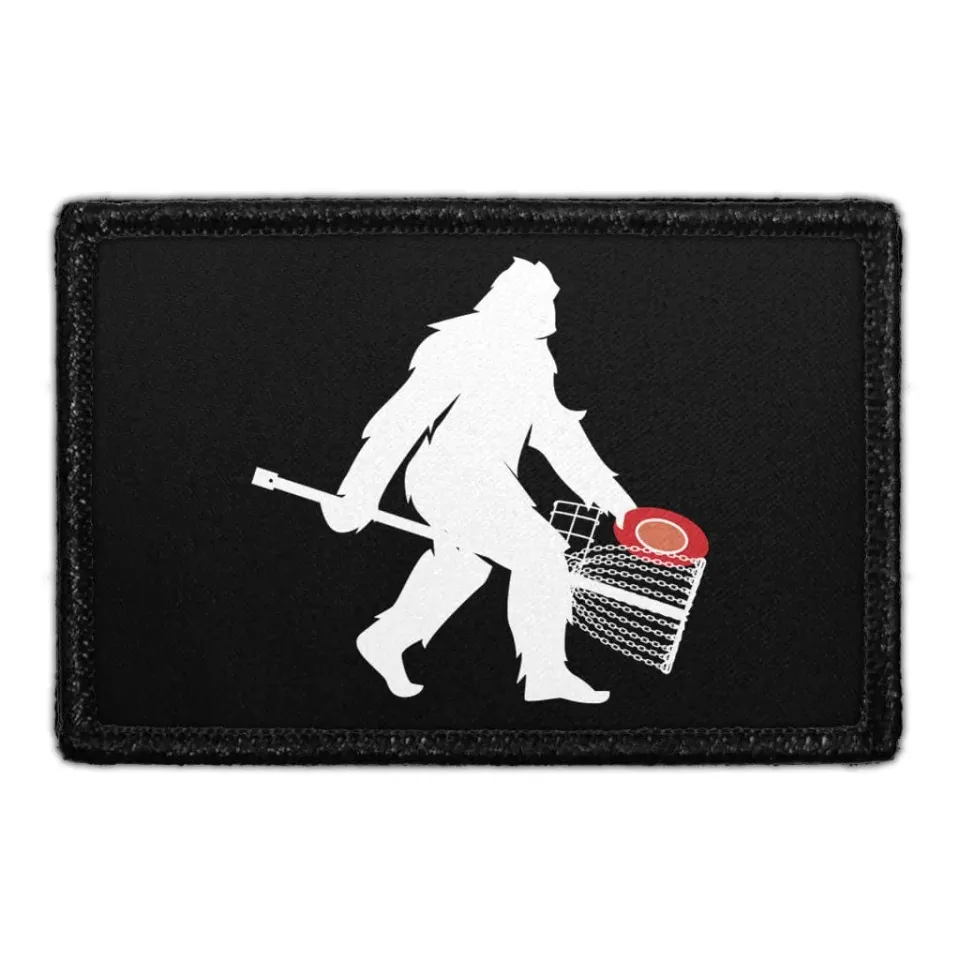 Pull Patch Bigfoot patch med velcro disc golf