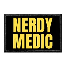 Pull Patch Nerdy Medic patch med velcro nørd