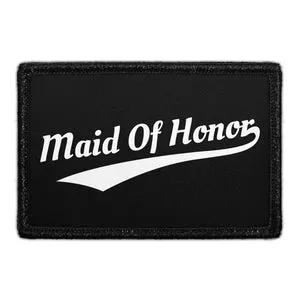 Pull Patch Maid Of Honor Sports velcromærke bryllup