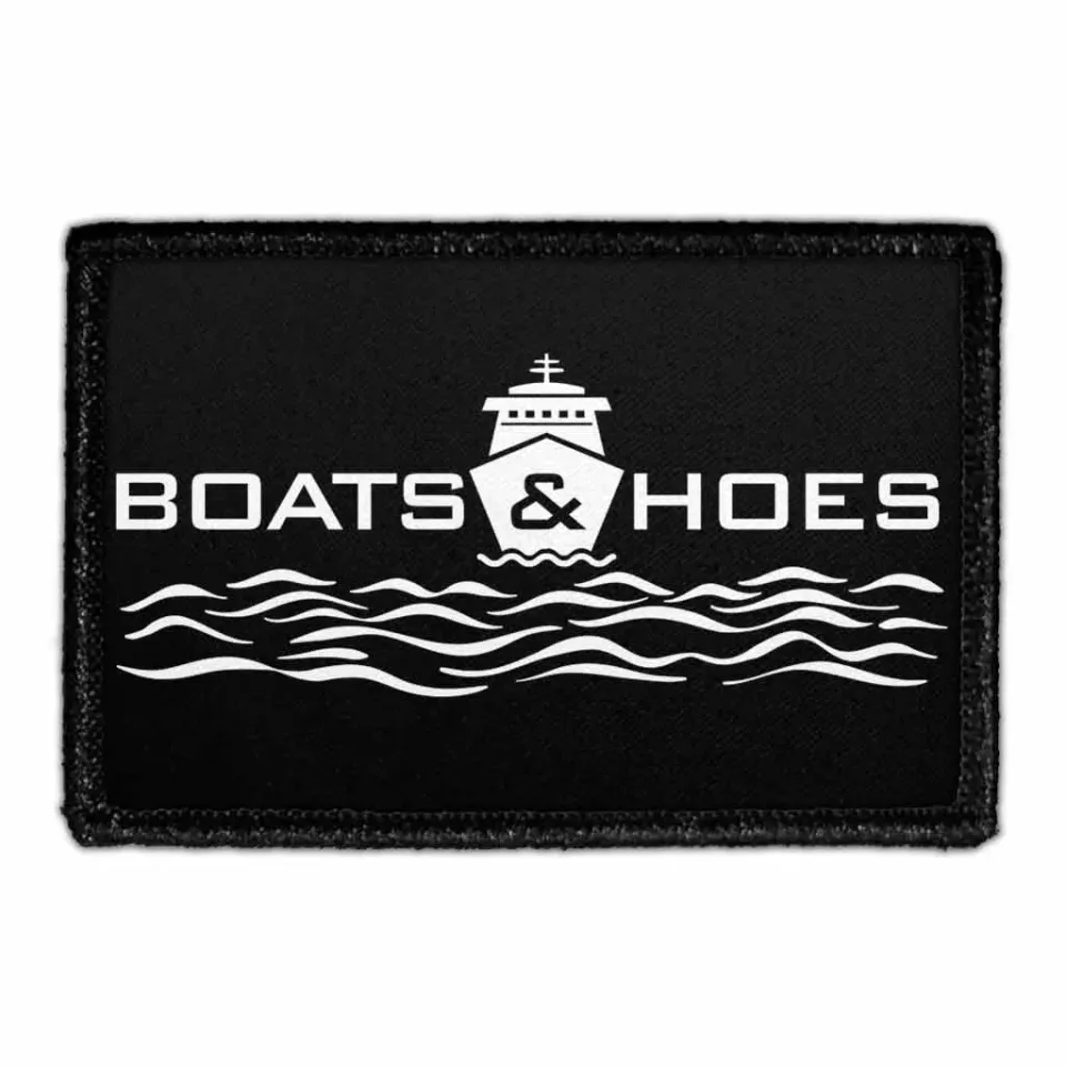 Pull Patch Boats And Hoes patch med velcro fræk
