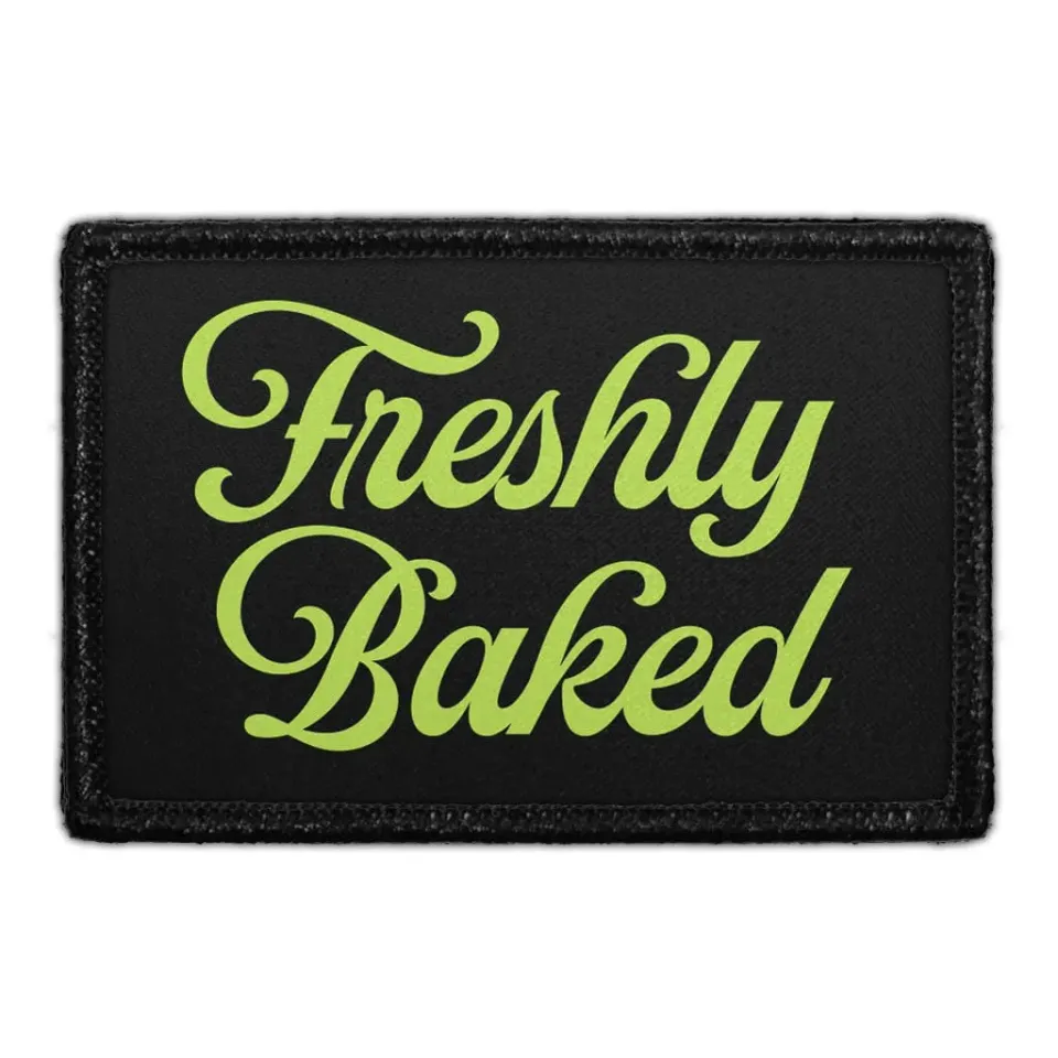 Pull Patch Freshly Baked patch 76x51 mm velcro