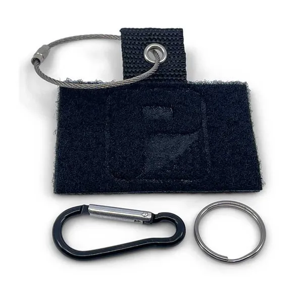 Pull Patch Tag Vertical tag med velcro – dobbeltsidet
