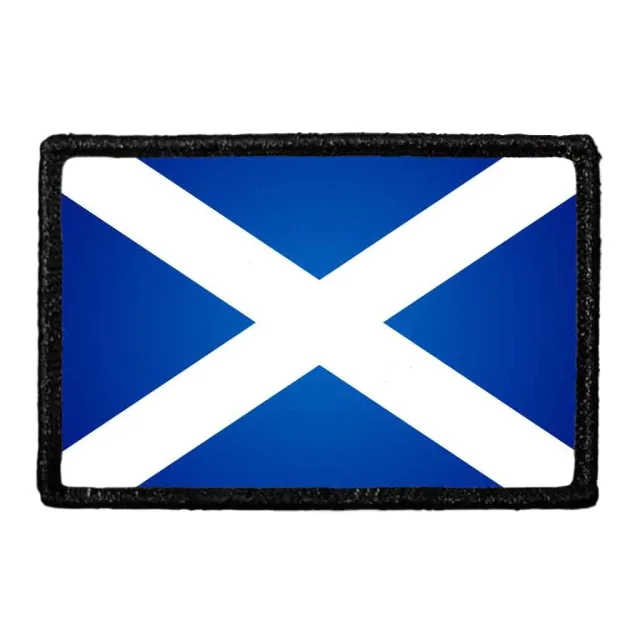 Pull Patch Scotland Flag patch farvet velcro