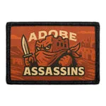 Pull Patch Adobe Assassins patch med velcro 1 stk