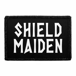 Pull Patch Shield Maiden patch velcro 76 mm
