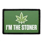 Pull Patch I'm The Stoner patch med velcro 76x51 mm