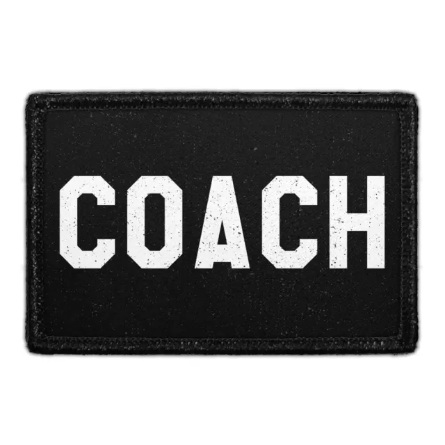 Pull Patch Coach velcromærke sort