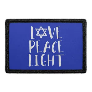 Pull Patch Love Peace Light patch 3x2 velcro