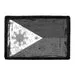 Pull Patch Philippines National Flag patch sort hvid