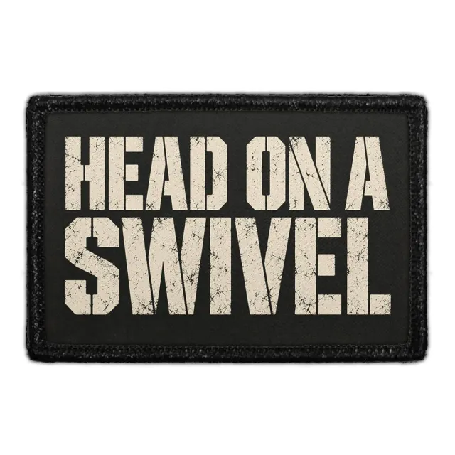 Pull Patch Head on a Swivel patch velcro taktisk