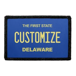 Pull Patch Montana nummerplade patch custom 3x2 polyester
