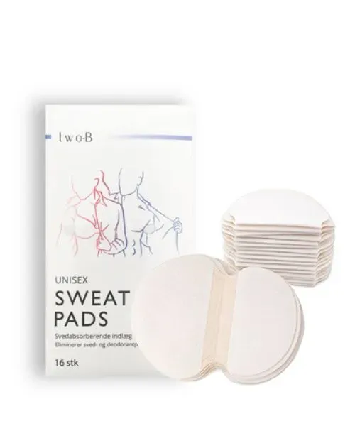 TwoB Sweatpads svedlapper 1 pakke bomuld