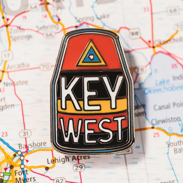 Vagabond Heart Key West emaljepin bøje