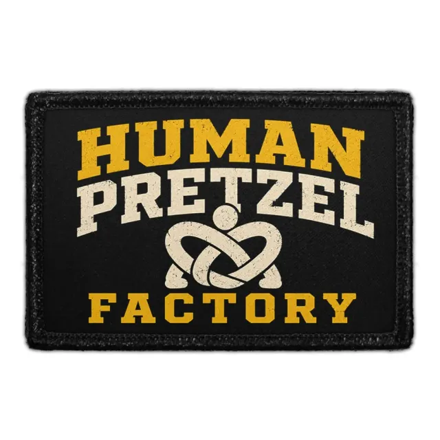 Pull Patch Human Pretzel Factory patch BJJ