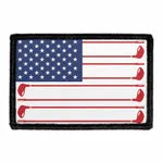 Pull Patch US Flag Golf patch 76x51 mm flag