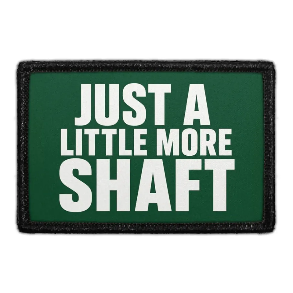 Pull Patch Just a Little More Shaft patch golf