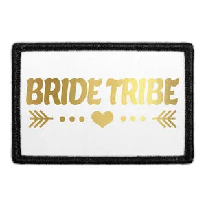 Pull Patch Bride Tribe Arrows patch guld hvid velcro