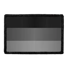 Pull Patch Germany Flag patch sort hvid velcro