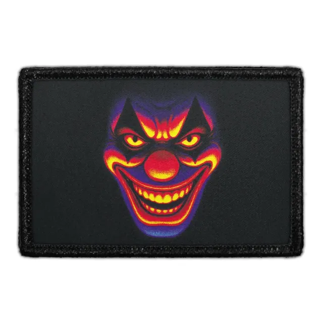 Pull Patch Laughter in the Dark klovnepatch velcro 3x2