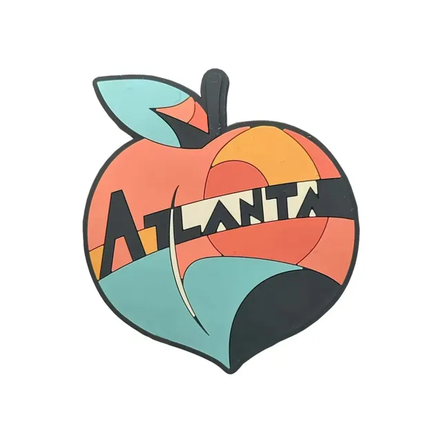 Vagabond Heart Atlanta køleskabsmagnet PVC 3D