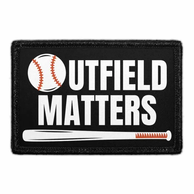 Pull Patch Outfield Matters patch med velcro baseball