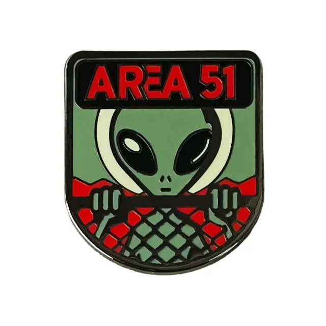Vagabond Heart Area 51 pin emalje UFO