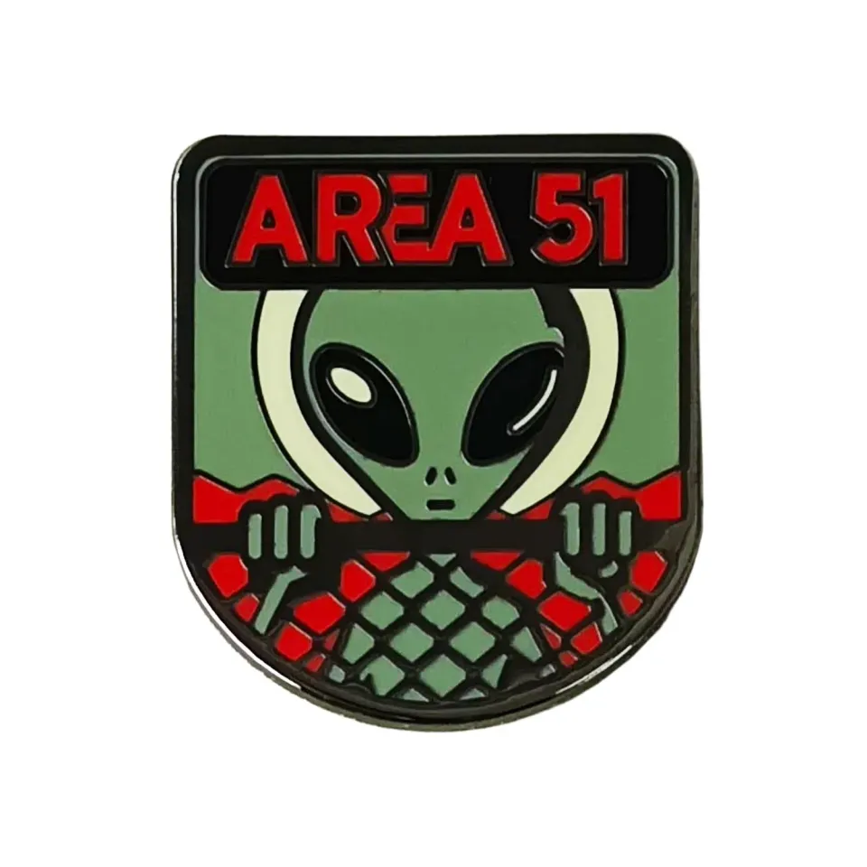 Vagabond Heart Area 51 pin emalje UFO
