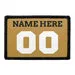 Pull Patch Customizable Jersey patch guld sort hvid med velcro