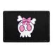 Pull Patch Girl Skull patch med velcro 7,6x5 cm