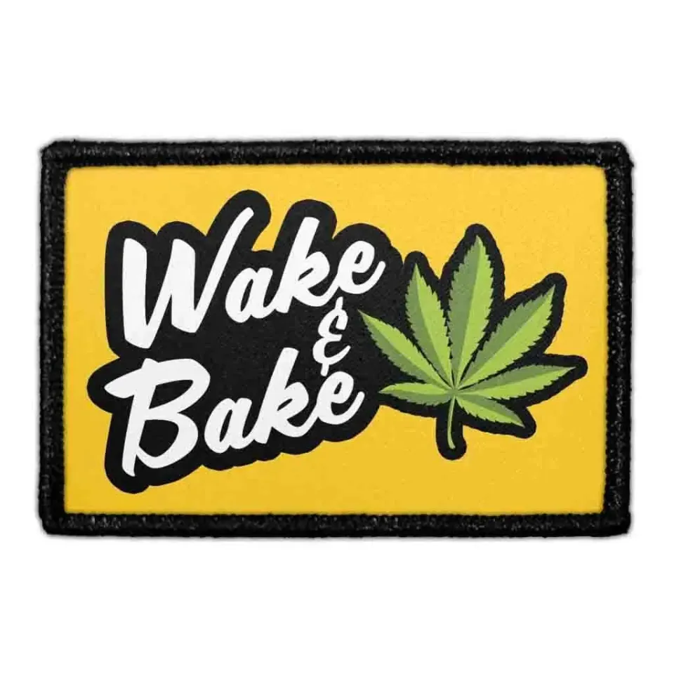 Pull Patch Wake And Bake patch 3x2 velcro sjov