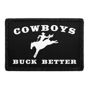 Pull Patch Cowboys Buck Better patch 76x51 mm velcro