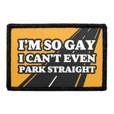 Pull Patch I'm So Gay velcropatch sjov tekst