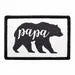 Pull Patch Papa Bear patch velcro 76x51 mm