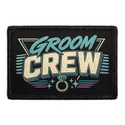 Pull Patch Bachelor Party Crew Member patch med velcro