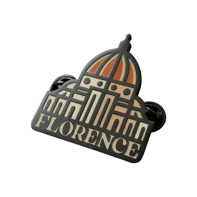 Vagabond Heart Florence emaljepin Italien hard emalje